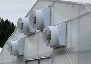 three round ventilation equipment